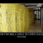 A Network cable is unplugged!