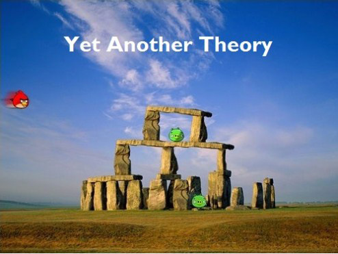 And yet another theory...