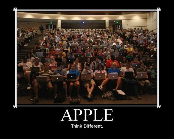 apple: think different