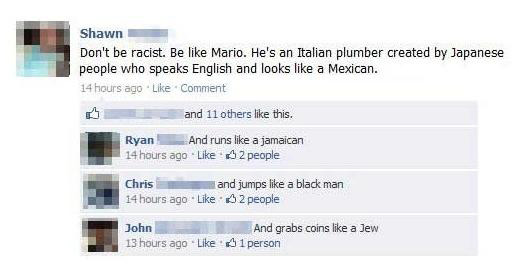 Don't be racist!