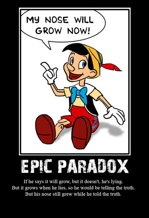 epic pinocchio paradox