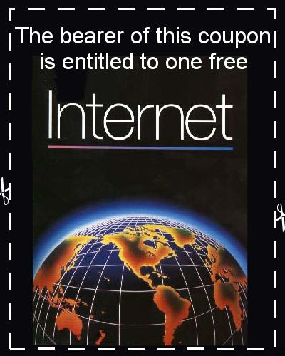 Free internet coupon!
