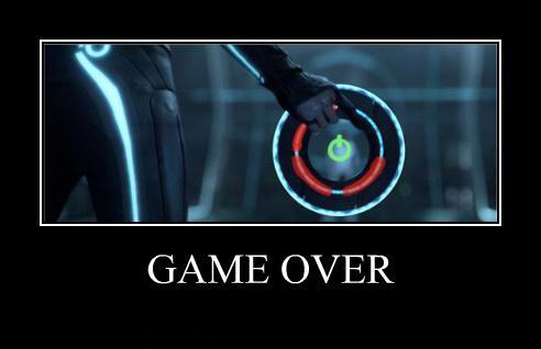 game over!