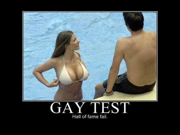 gay test epic fail