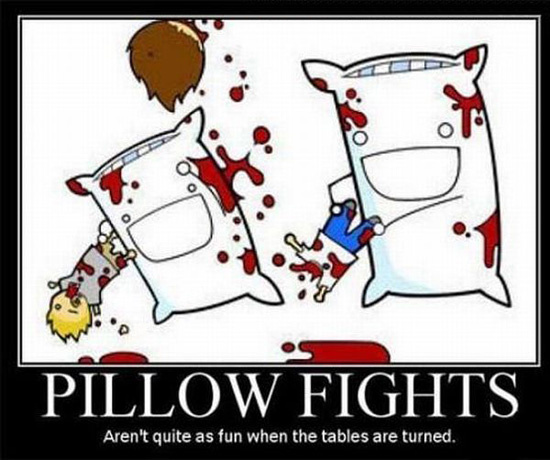 pillow fights