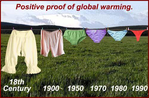 Positive proof of global warming!