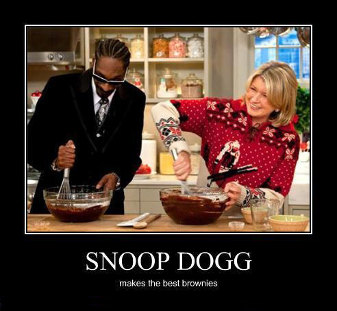 snoop dogg makes the best brownies!