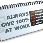 Give 100 % at Work!