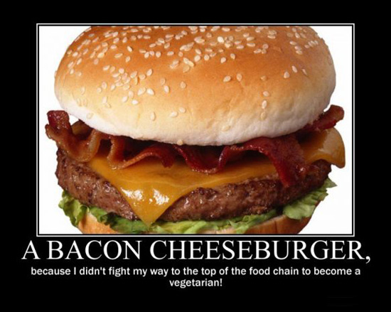 bacon cheeseburger