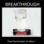 They’ve found water on Mars!