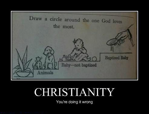 Christianity: You're doing it wrong!