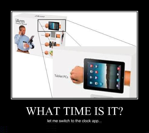 iArm: What time is it?