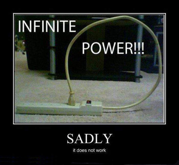 Infinite power!