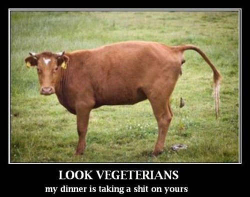 Look, vegetarians