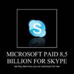 Microsoft bought Skype