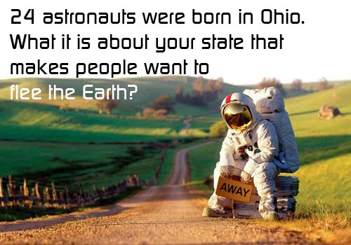 Ohio fleeing the earth