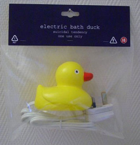 suicidal rubber duck