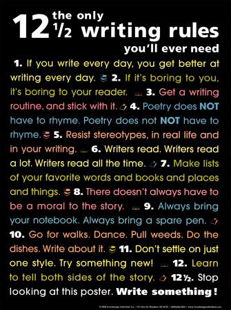 the only writing rules you'll ever need