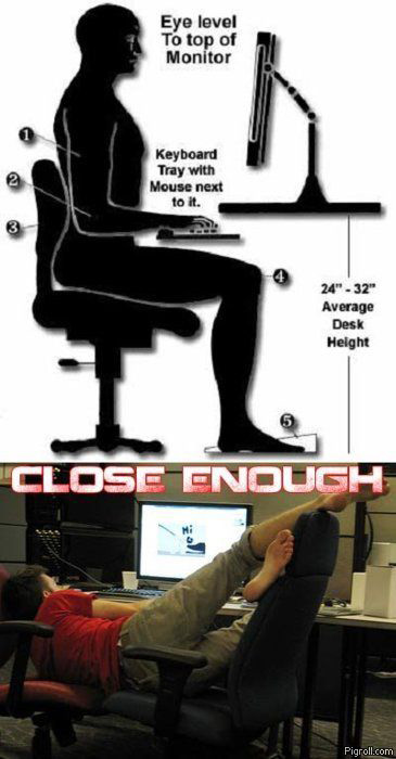 Workstation ergonomics